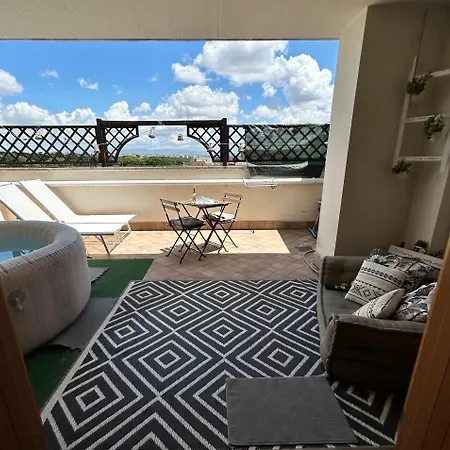招待所 Lenta Terrazza Garbatella 4*